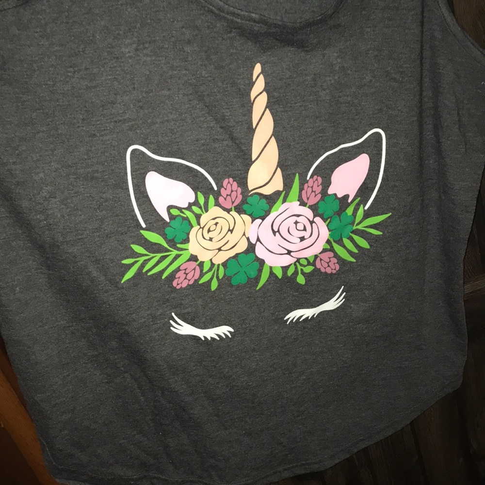 1X Unicorn Face Tank